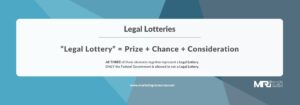 What is a legal lottery?