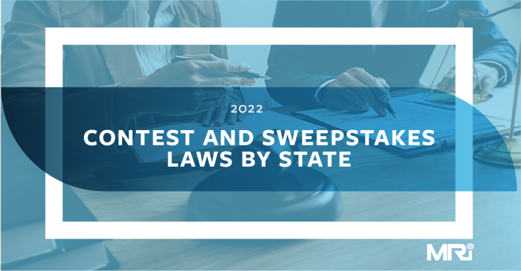 Contest and Sweepstakes Laws by State