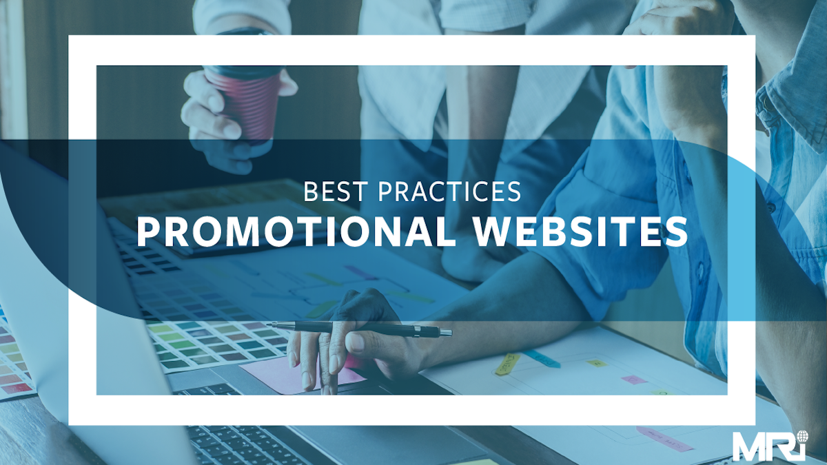 promotional websites best practices