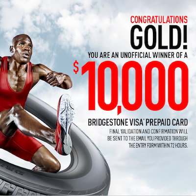 bridgestone promotion