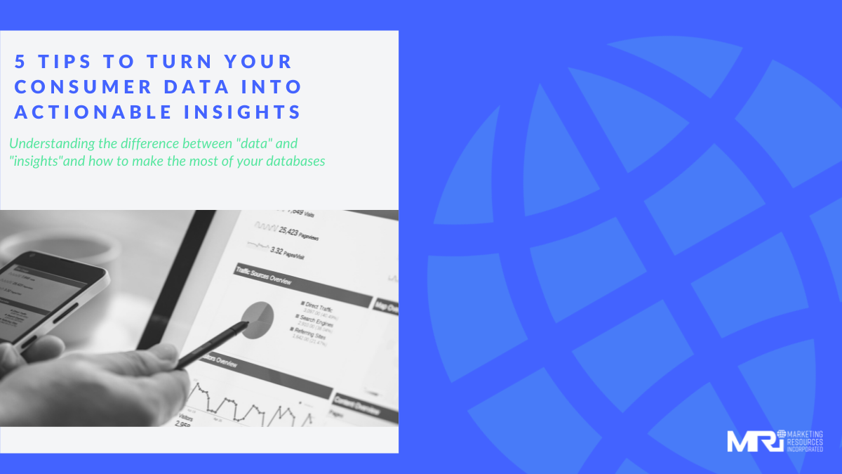 5 Tips to turn data into actionable insights