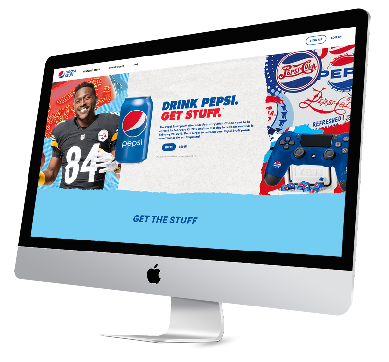 Pepsi Stuff NFL and Summer Music