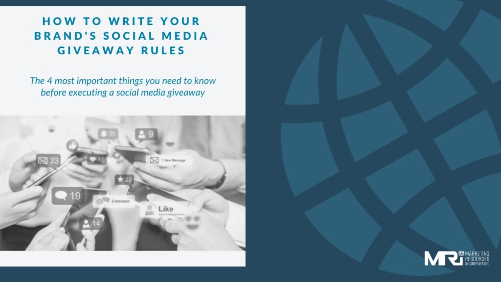 How to Write your brand's social media giveaway rules
