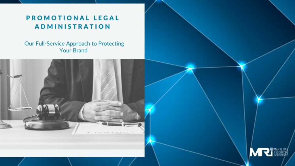 Promotional legal administration